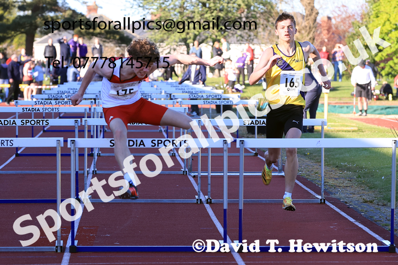 Hurdles, 2026 NEGP 1, Monkton Stadium. Photo: David T. Hewitson/Sports for All Pics